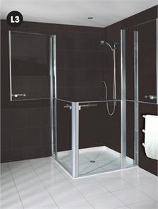 Elegance Split Door and Fixed Panel