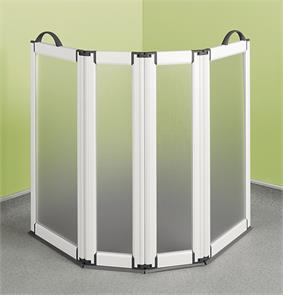 portable screen shower folding panels screens half height enlarge any doors