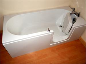 Silver Walk-in Bath