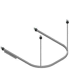 U-Shaped Rail