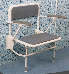 Extra Wide Seat with Back, Arms, Legs and Pad-BP620GR